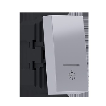 ^MODYS ΜΠΟΥΤΟΝ ΜΕ ΕΝΔΕΙΞΗ & ΣΥΜΒΟΛΟ ΛΥΧΝΙΑ ΑΣΗΜΙ  1 ΣΤ. 1P 10A 250VAC IP20 