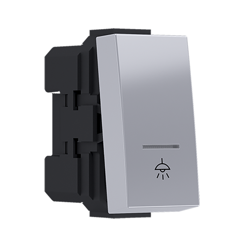 ^MODYS ΜΠΟΥΤΟΝ ΜΕ ΕΝΔΕΙΞΗ & ΣΥΜΒΟΛΟ ΛΥΧΝΙΑ ΑΣΗΜΙ  1 ΣΤ. 1P 10A 250VAC IP20 