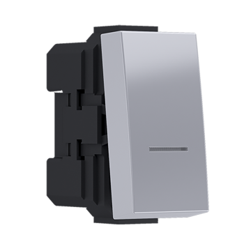 ^MODYS ΜΠΟΥΤΟΝ ΑΠΛΟ ΑΣΗΜΙ  1 ΣΤ. 1P 10A 250VAC IP20 