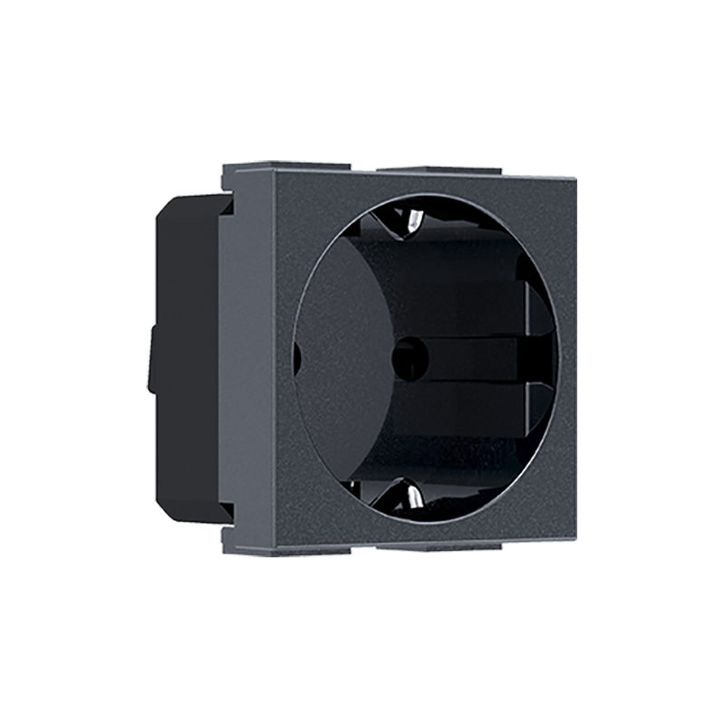 ^ MODYS ΠΡΙΖΑ ΣΟΥΚΟ ΑΝΘΡΑΚΙ 2 ΣΤ. 2P+E 16A 250VAC IP20