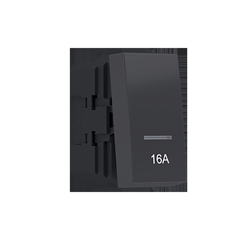 ^MODYS ΔΙΑΚΟΠΤΗΣ ΔΙΠΟΛΙΚΟΣ (0-1) 16Α ΜΕ ΕΝΔΕΙΞΗ ΑΝΘΡΑΚΙ  1 ΣΤ. 2P 16AX 250VAC IP20  