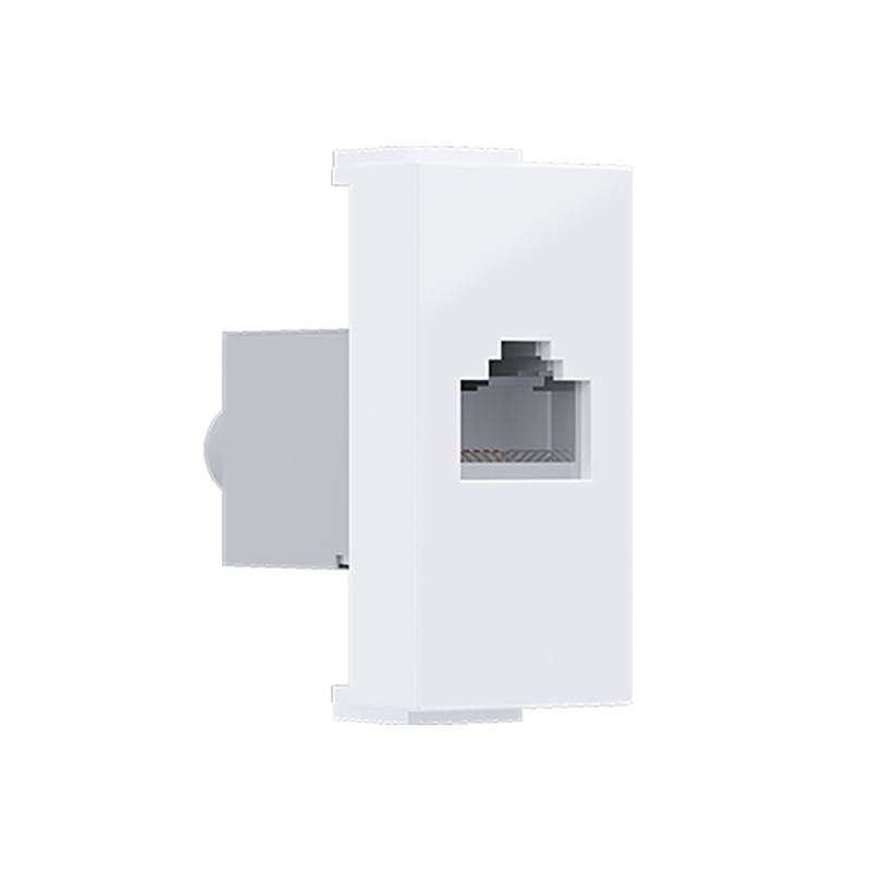 ^ MODYS ΠΡΙΖΑ ΤΗΛΕΦΩΝΟΥ ΛΕΥΚΗ 1 ΣΤ. RJ11 CAT3 IP20