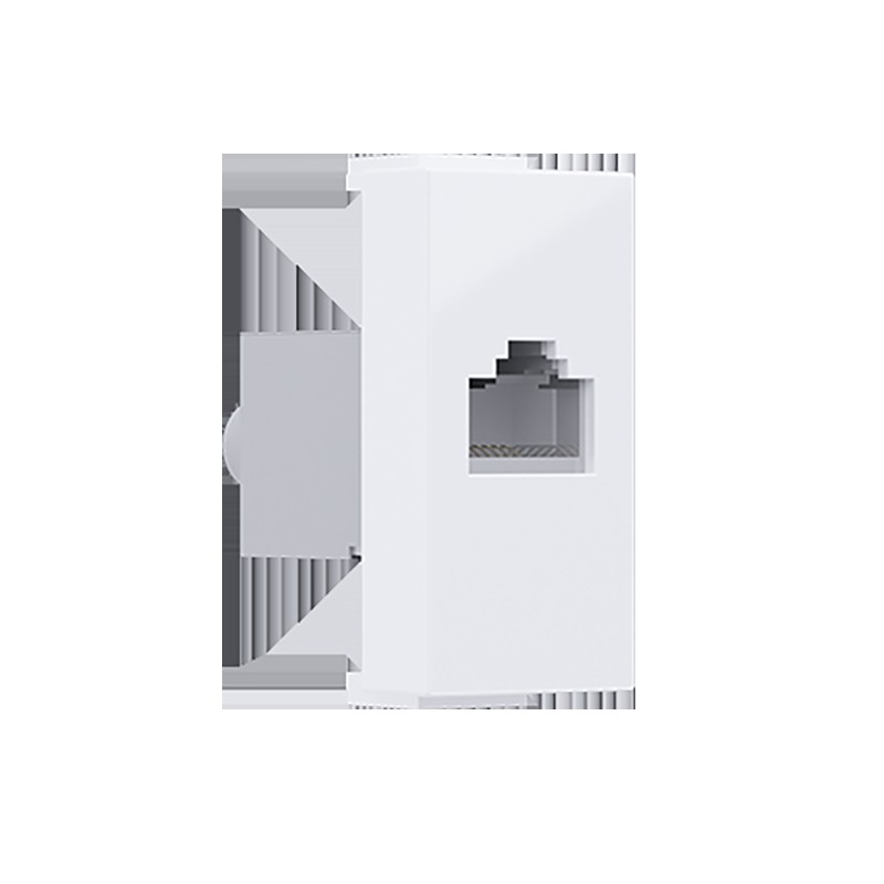 ^ MODYS ΠΡΙΖΑ ΔΙΚΤΥΟΥ ΛΕΥΚΗ 1 ΣΤ. RJ45 CAT.6 ΜΕ ΘΩΡΑΚΙΣΗ IP20 ^ MODYS ΠΡΙΖΑ ΔΙΚΤΥΟΥ ΛΕΥΚΗ 1 ΣΤ. RJ45 CAT.6 ΜΕ ΘΩΡΑΚΙΣΗ IP20