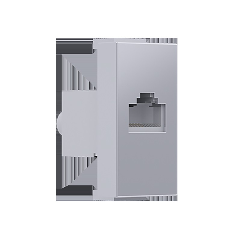 ^ MODYS ΠΡΙΖΑ ΤΗΛΕΦΩΝΟΥ ΑΣΗΜΙ  1 ΣΤ. RJ11 CAT3 IP20