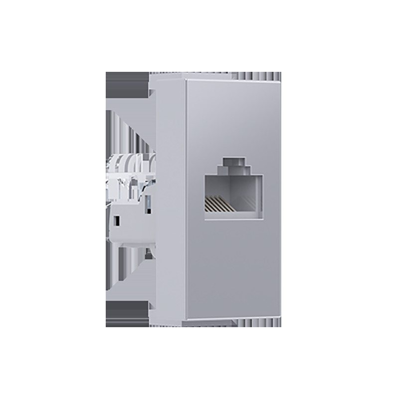 ^ MODYS ΠΡΙΖΑ ΔΙΚΤΥΟΥ ΑΣΗΜΙ 1 ΣΤ. RJ45 CAT.5E ΧΩΡΙΣ ΘΩΡΑΚΙΣΗ IP20 ^ MODYS ΠΡΙΖΑ ΔΙΚΤΥΟΥ ΑΣΗΜΙ 1 ΣΤ. RJ45 CAT.5E ΧΩΡΙΣ ΘΩΡΑΚΙΣΗ IP20