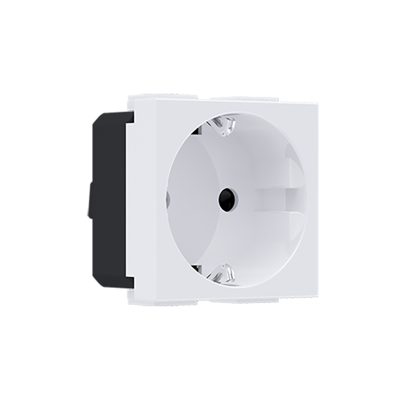 ^ MODYS ΠΡΙΖΑ ΣΟΥΚΟ ΑΣΦΑΛΕΙΑΣ ΛΕΥΚΗ 2 ΣΤ. 2P+E 16A 250VAC IP20