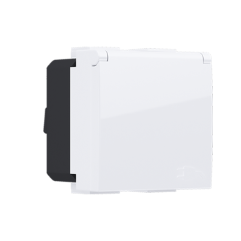 ^ MODYS ΠΡΙΖΑ ΣΟΥΚΟ ΚΑΠΑΚΙ ΑΣΦΑΛΕΙΑΣ ΛΕΥΚΗ 2 ΣΤ. 2P+E 16A 250VAC IP20