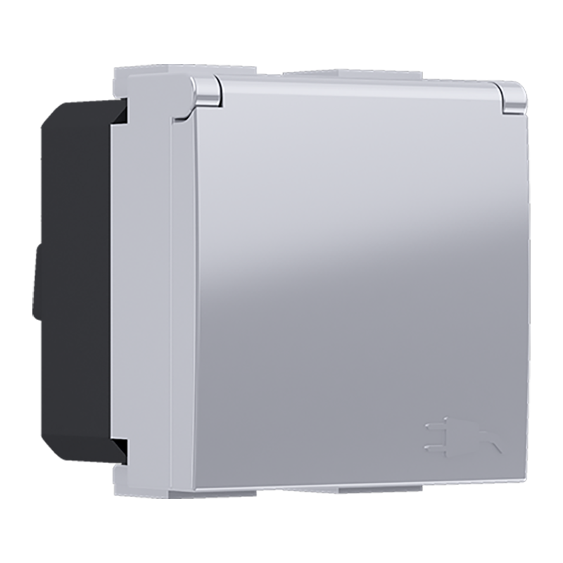 ^ MODYS ΠΡΙΖΑ ΣΟΥΚΟ ΚΑΠΑΚΙ ΑΣΦΑΛΕΙΑΣ ΑΣΗΜΙ  2 ΣΤ. 2P+E 16A 250VAC IP20