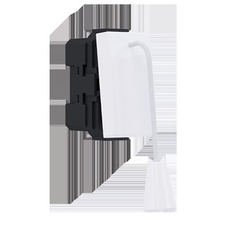 ^MODYS ΜΠΟΥΤΟΝ ΤΡΑΒΗΧΤΟ ΛΕΥΚΟ 1 ΣΤ. 1P 10A 250VAC IP20 