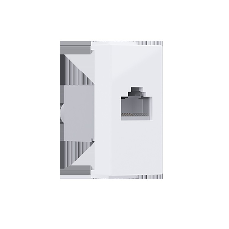 ^ MODYS ΠΡΙΖΑ ΔΙΚΤΥΟΥ ΛΕΥΚΗ 1 ΣΤ. RJ45 CAT.6A ΜΕ ΘΩΡΑΚΙΣΗ IP20 ^ MODYS ΠΡΙΖΑ ΔΙΚΤΥΟΥ ΛΕΥΚΗ 1 ΣΤ. RJ45 CAT.6A ΜΕ ΘΩΡΑΚΙΣΗ IP20