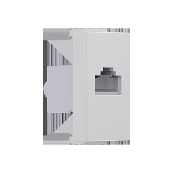 ^ MODYS ΠΡΙΖΑ ΔΙΚΤΥΟΥ ΙΒΟΥΑΡ  1 ΣΤ. RJ45 CAT.6A ΜΕ ΘΩΡΑΚΙΣΗ IP20