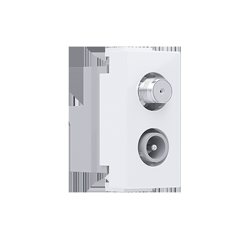 ^ MODYS ΠΡΙΖΑ ΤΗΛΕΟΡΑΣΗΣ SAT ΤV-R ΤΕΡΜΑΤΙΚΗ 1 ΣΤ.  ΛΕΥΚΗ IP20