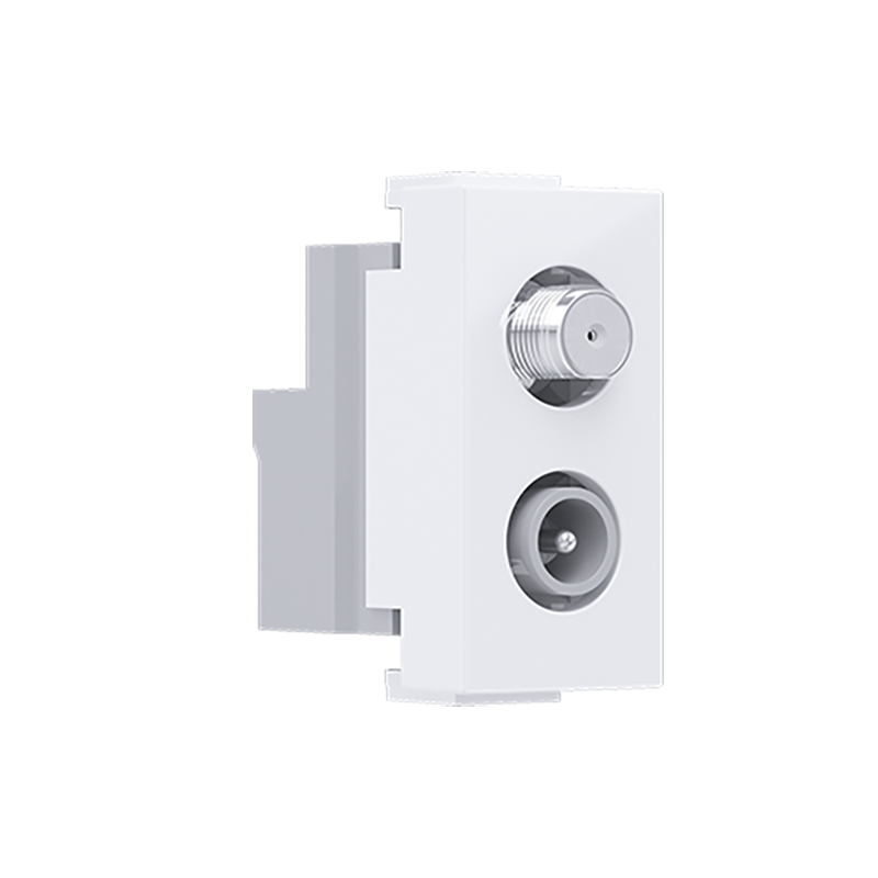 ^ MODYS ΠΡΙΖΑ ΤΗΛΕΟΡΑΣΗΣ SAT ΤV-R ΤΕΡΜΑΤΙΚΗ 1 ΣΤ.  ΛΕΥΚΗ IP20