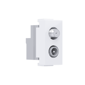 ^ MODYS ΠΡΙΖΑ ΤΗΛΕΟΡΑΣΗΣ SAT ΤV-R ΔΙΕΛΕΥΣΗΣ 1 ΣΤ.  ΛΕΥΚΗ IP20