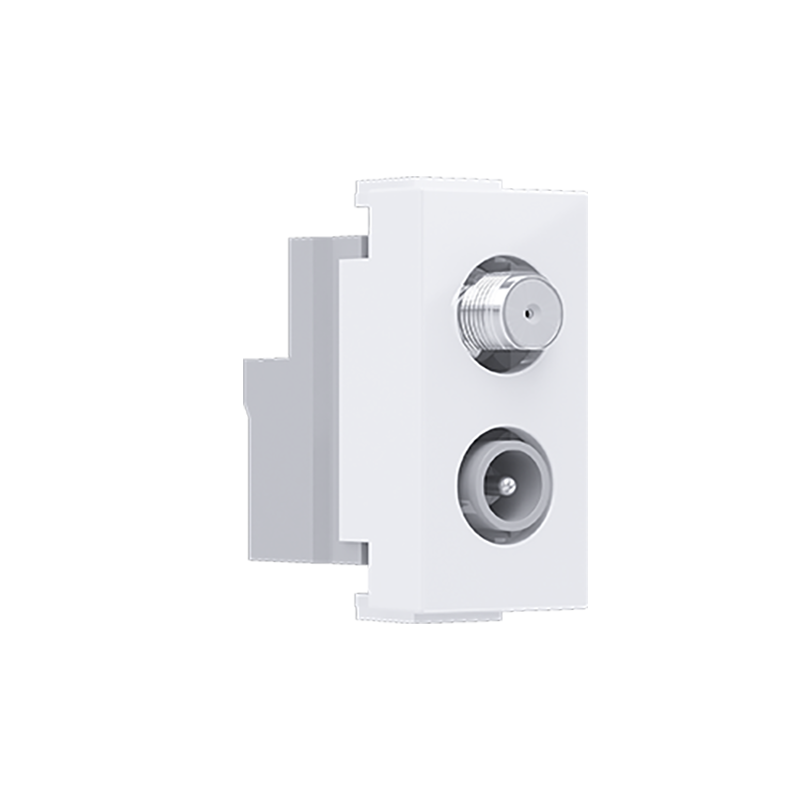 ^ MODYS ΠΡΙΖΑ ΤΗΛΕΟΡΑΣΗΣ SAT ΤV-R ΔΙΕΛΕΥΣΗΣ 1 ΣΤ.  ΛΕΥΚΗ IP20