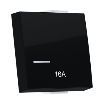 ^ MODYS ΠΛΗΚΤΡΟ ΜΕ ΕΝΔΕΙΞΗ 16Α 2 ΣΤ. ΜΑΥΡΟ ΜΑΤ