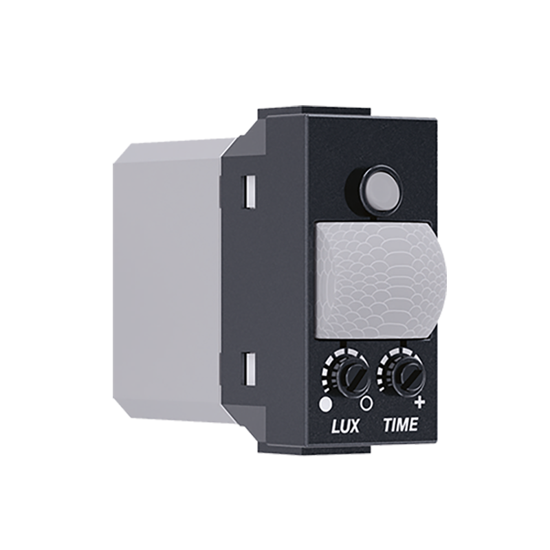 ^ MODYS ΑΝΙΧΝΕΥΤΗΣ ΚΙΝΗΣΗΣ PIR ΑΝΘΡΑΚΙ 1 ΣΤ. 1P 5(1)A 230VAC IP20