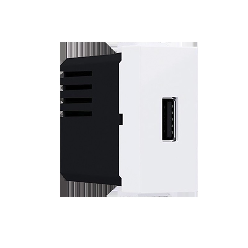 ^ MODYS ΠΡΙΖΑ ΤΡΟΦΟΔΟΣΙΑΣ USB 1 ΣΤ. 1xUSB ΛΕΥΚΗ 5VDC 1.2A IP20