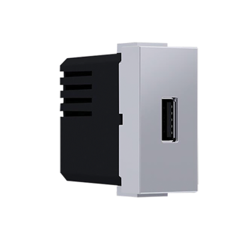 ^ MODYS ΠΡΙΖΑ ΤΡΟΦΟΔΟΣΙΑΣ USB 1 ΣΤ. 1xUSB ΑΣΗΜΙ 5VDC 1.2A IP20 ^ MODYS ΠΡΙΖΑ ΤΡΟΦΟΔΟΣΙΑΣ USB 1 ΣΤ. 1xUSB ΑΣΗΜΙ 5VDC 1.2A IP20