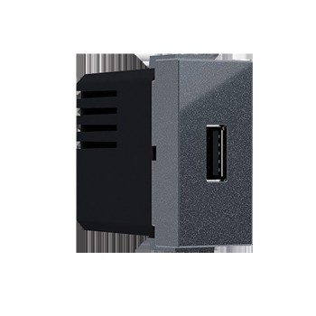 ^ MODYS ΠΡΙΖΑ ΤΡΟΦΟΔΟΣΙΑΣ USB 1 ΣΤ. 1xUSB ΑΝΘΡΑΚΙ 5VDC 1.2A IP20