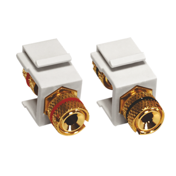 ^ MODYS ΑΝΤΑΠΤΟΡΑΣ 2xΗΧΕΙΩΝ LS 4MM ΛΕΥΚΟΣ ^ MODYS ΑΝΤΑΠΤΟΡΑΣ 2xΗΧΕΙΩΝ LS 4MM ΛΕΥΚΟΣ