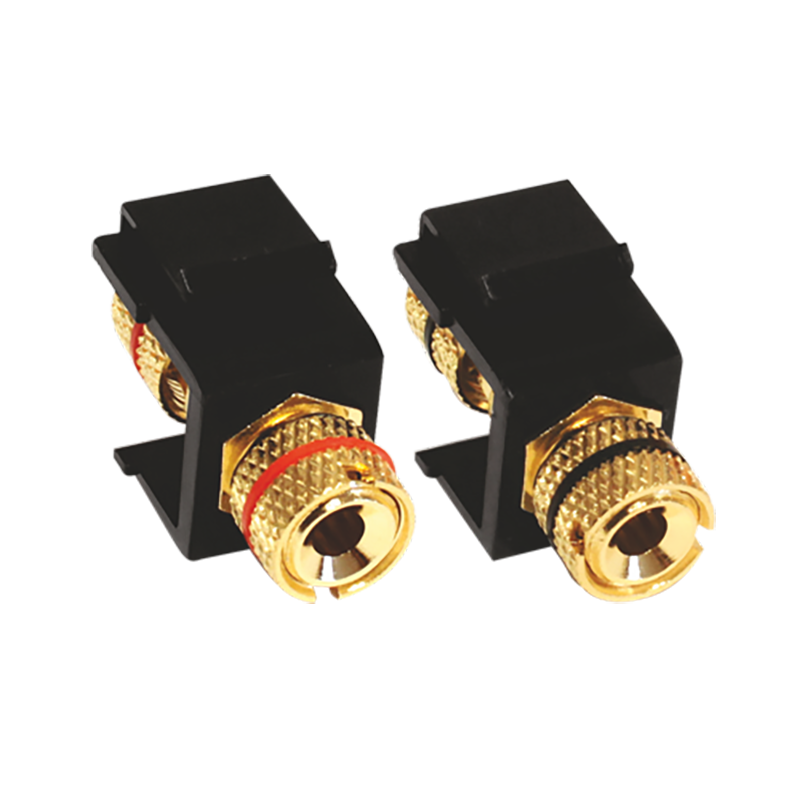 ^ MODYS ΑΝΤΑΠΤΟΡΑΣ 2xΗΧΕΙΩΝ LS 4MM ΜΑΥΡΟΣ