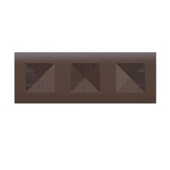 ^ MODYS ΠΛΑΙΣΙΟ 3x2 ΣΤ. ΣΚΟΥΡΟ ΚΑΦΕ