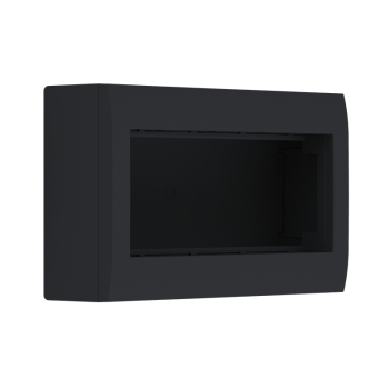 ^ ΚΟΥΤΙ ΕΠΙΤΟΙΧΟ 4ΣΤ. IP20 ΜΑΥΡΟ ΜΑΤ