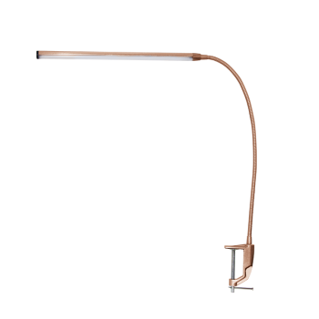 LED Φ/Σ ΓΡΑΦ 5W 4000Κ ΑΦΗΣ ΧΡΥΣΟ ΜΕ ΣΠΙΡΑΛ+ΣΦΙΓΚΤ 230V H85.5 DELGADO