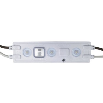 ^LED SMD SIGN MODULE ABS 230V AC 2.5W 4000K 200LM IP67 155° 110x28x8.5MM 3x2835 5YRS(20PCS STRING)