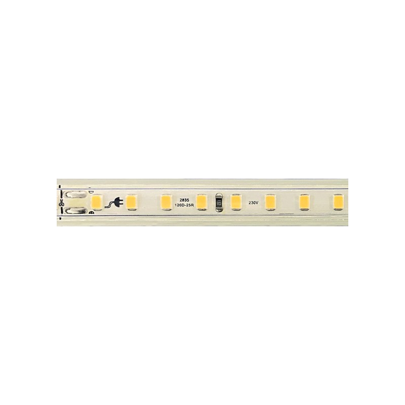ΛΩΡΙΔΑ LED 20M 10W/M 950LM/M 230V ΑC IP65 3000K Ra80 11.6x6.6mm 