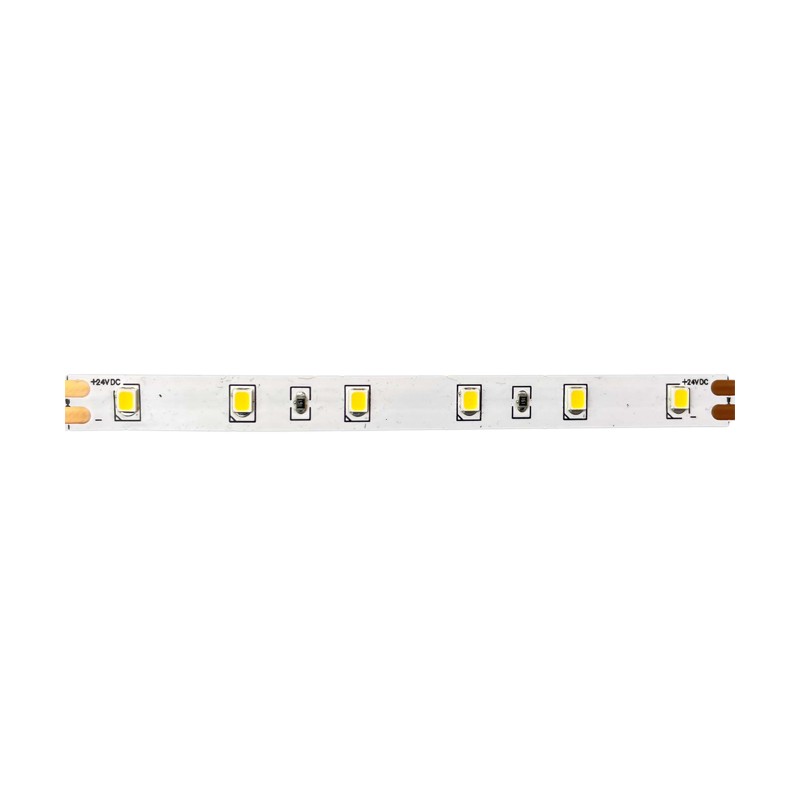ΛΩΡΙΔΑ LED 5M 4.8W/M 550LM/M 24V DC IP20 3000K Ra80 8mm 
