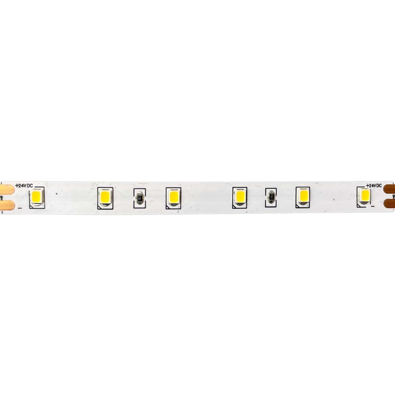 ΛΩΡΙΔΑ LED 5M 4.8W/M 570LM/M 24V DC IP20 6500K Ra80 8mm 
