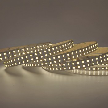 ^LED SMD STRIP 24V DC 40W/M 3000K 4120LM/M IP20 15MM CRI80 OSRAM 2835 240LEDS/M 3SDCM 5M REEL 5YRS 