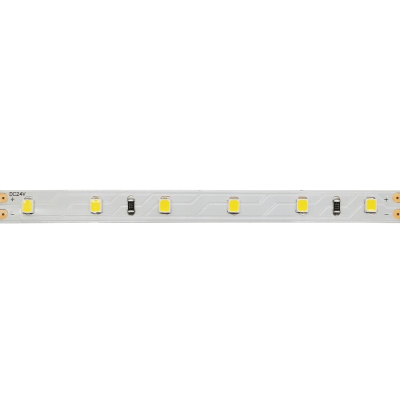 ^LED SMD STRIP 24V DC 7.2W/M 3000K 800LM/M IP20 8MM CRI80 OSRAM 2835 60LEDS/M 3SDCM 5M REEL 5YRS 