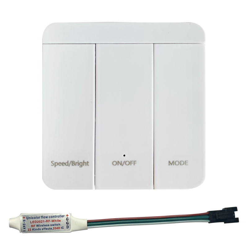 REMOTE CONTROL+CONTROLLER 24V SINGLE COLOR 10M DIGITAL STRIPS REMOTE CONTROL+CONTROLLER 24V SINGLE COLOR 10M DIGITAL STRIPS