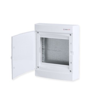 SURFACE MOUNTING ENCLOSURE FOR IT, WHITE DOOR- 2 ROWS IP40 361X287X112mm
