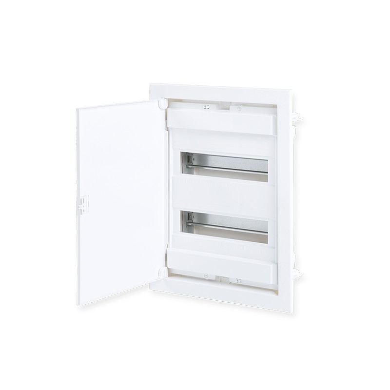 FLUSH MOUNTING 24+4 MODULES 2 ROWS WHITE DOOR FLUSH MOUNTING 24+4 MODULES 2 ROWS WHITE DOOR