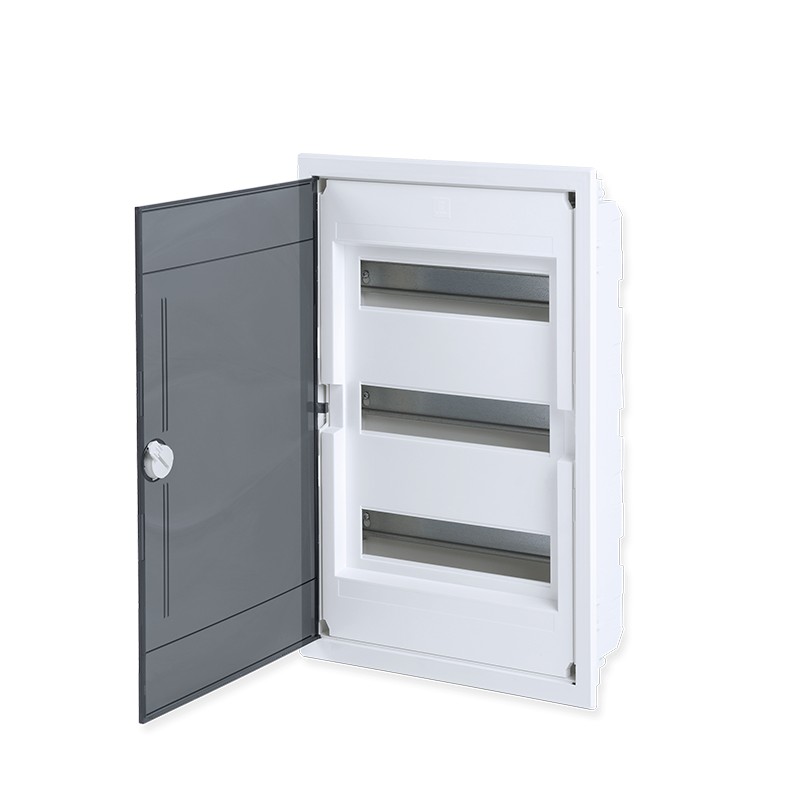 FLUSH MOUNTING 36 MODULES 3 ROWS TRANSPARENT FLUSH MOUNTING 36 MODULES 3 ROWS TRANSPARENT