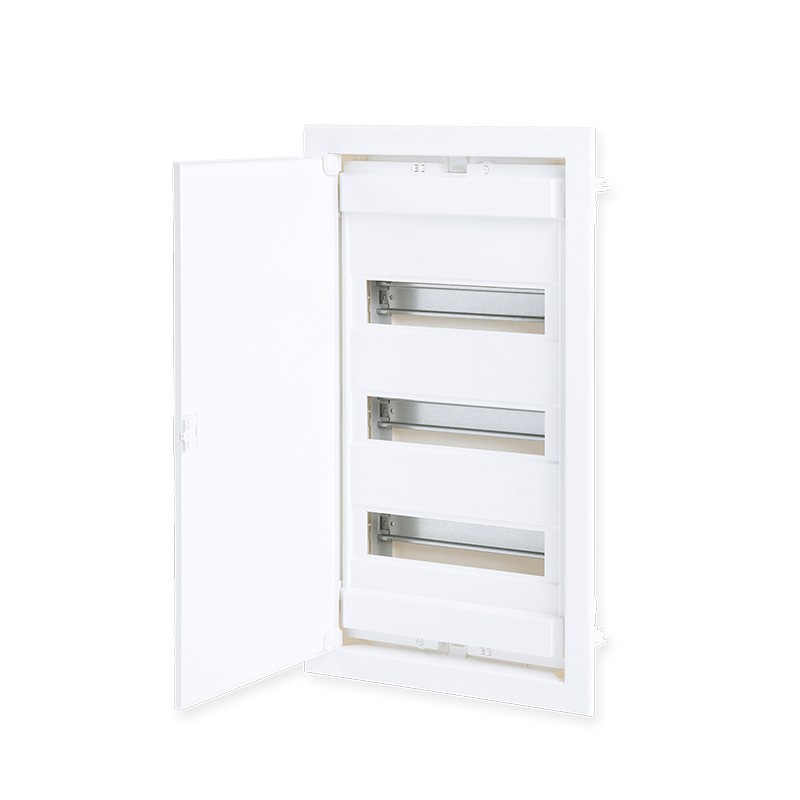 FLUSH MOUNTING 36+6 MODULES 3 ROWS WHITE DOOR FLUSH MOUNTING 36+6 MODULES 3 ROWS WHITE DOOR