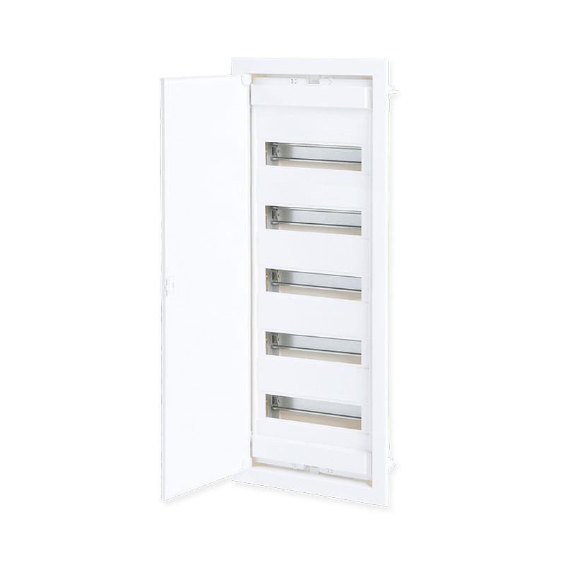 FLUSH MOUNTING 60+10 MODULES 5 ROWS WHITE DOOR FLUSH MOUNTING 60+10 MODULES 5 ROWS WHITE DOOR