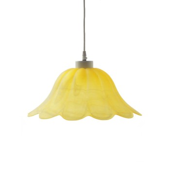 NETTO ΓΥΑΛΙ Νο309 Φ30 W.ALABASTER YELLOW SATIN MANDALAY