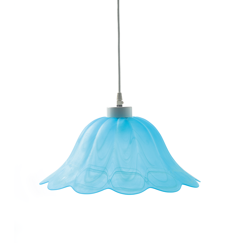 NETTO ΓΥΑΛΙ Νο309 Φ40 W.ALABASTER BLUE SATIN MANDALAY