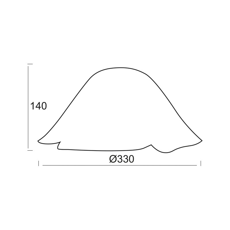 NETTO ΓΥΑΛΙ Νο379 Φ33 W.ALABASTER PINK SATIN MELROSE