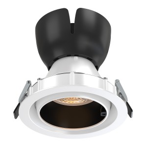 AI LUKA DOWNLIGHT ΜΑΥΡΟ ΑΛΟΥΜΙΝΙΟ ΜΕ ΜΟΝΟ ΑΙΣΘΗΤΗΡΑ & BLUETOOTH 30W RGBW 220-240V 24° Φ135x128mm