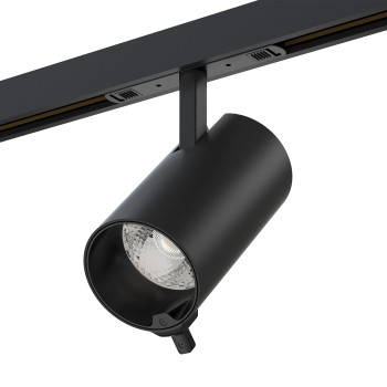 AI META II ΜΑΓΝΗΤΙΚΟ ΣΠΟΤ ΡΑΓΑΣ ΜΑΥΡΟ ΑΛΟΥΜΙΝΙΟΥ ΜΕ ΔΙΠΛΟ ΑΙΣΘΗΤΗΡΑ&BT 15W RGBW 45-48V 36° Φ70x135mm