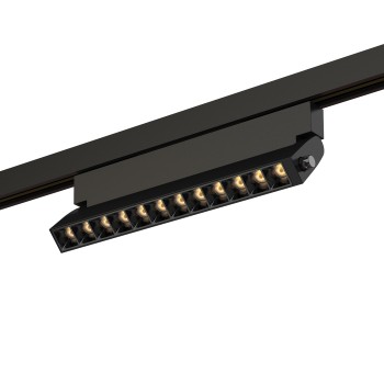 AI AURA ΜΑΓΝΗΤΙΚΟ ΣΠΟΤ ΡΑΓΑΣ ΜΑΥΡΟ ΑΛΟΥΜΙΝΙΟΥ ΜΕ ΔΙΠΛΟ ΑΙΣΘΗΤΗΡΑ&BT 15W CCT 45-48V 36° 288x110x24.3m