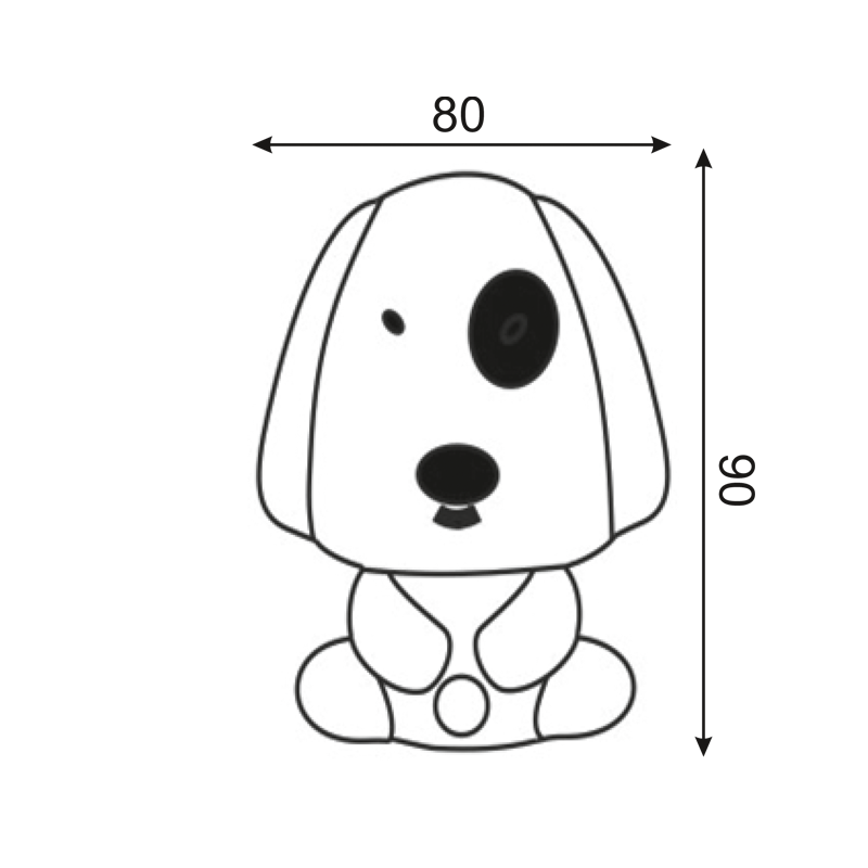 LED ΛΑΜΠΑΚΙ ΝΥΧΤΟΣ 0,4W 6000Κ ΣΚΥΛΑΚΙ ΜΑΥΡΟ ΜΕ ΔΙΑΚΟΠΤΗ 230V LED ΛΑΜΠΑΚΙ ΝΥΧΤΟΣ 0,4W 6000Κ ΣΚΥΛΑΚΙ ΜΑΥΡΟ ΜΕ ΔΙΑΚΟΠΤΗ 230V