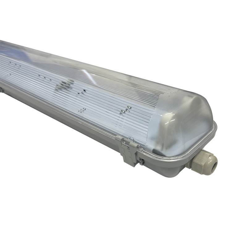 EMPTY IP65 LUMINAIRE FOR 2X1200mm T8 G13 LAMPS 2-SIDE EMPTY IP65 LUMINAIRE FOR 2X1200mm T8 G13 LAMPS 2-SIDE
