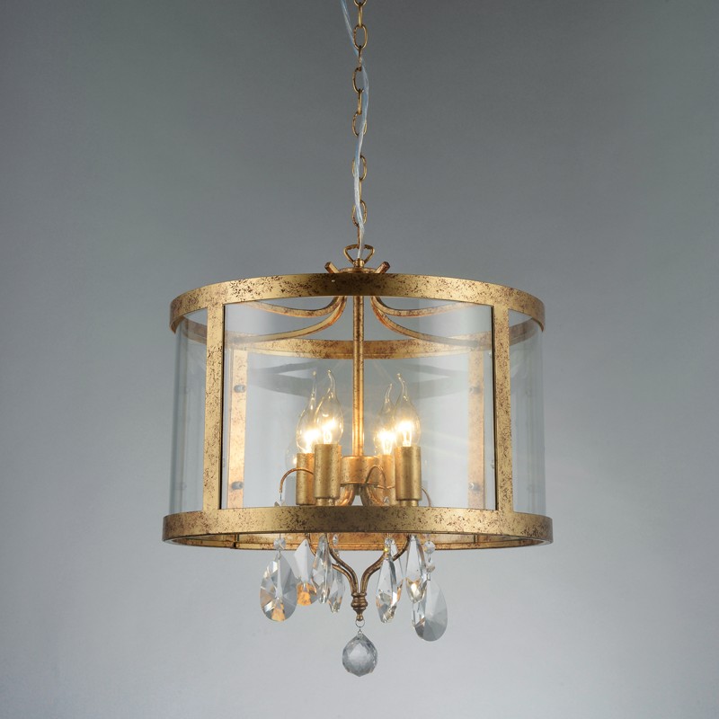 ΚΡΕΜΑΣΤΟ 4ΧΕ14 ΜΕΤΑΛ ΑΝΤΙΚ ΟΡΕΙΧΑΛΚ+ΚΡΥΣΤΑΛ+ΓΥΑΛ Φ45ΧΗ150CM RONNIE ΚΡΕΜΑΣΤΟ 4ΧΕ14 ΜΕΤΑΛ ΑΝΤΙΚ ΟΡΕΙΧΑΛΚ+ΚΡΥΣΤΑΛ+ΓΥΑΛ Φ45ΧΗ150CM RONNIE